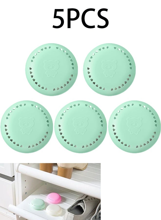 5 Pcs Air Freshener Whole Home Long Passive Essential Solid Diffuser Lasting Fragrance Air Freshener Beads Adhesive HVAC Vent Filter Scents House Fragrance System - Image 1